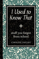 I Used to Know that 9781843173090 Caroline Taggart Brukte bøker