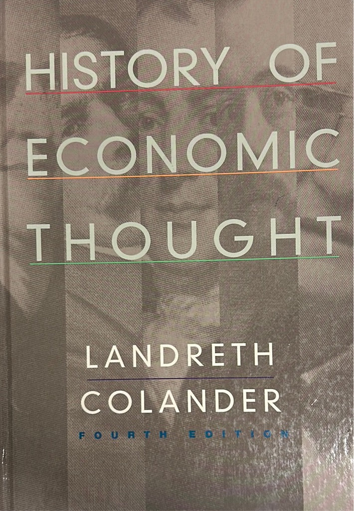 The History of Economic Thought (Innbundet) - Bokia.no