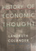 The History of Economic Thought (Innbundet) - Bokia.no