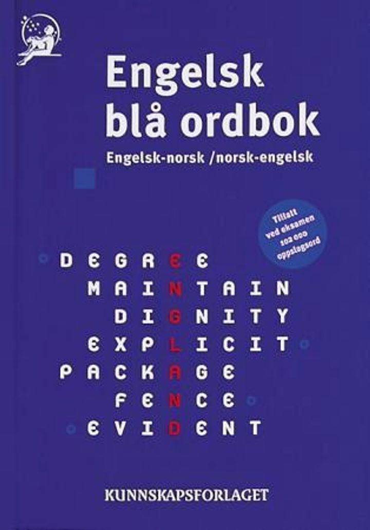Engelsk-norsk blå ordbok - Bokia.no