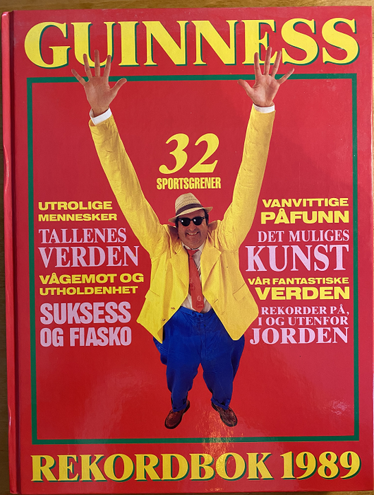Guinness rekordbok 1989 (Innbundet) - Bokia.no