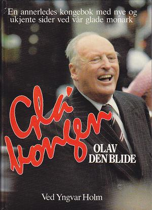 Bokcover av "Gla'kongen: Olav den blide" Pocket utgave, illustrasjon og tittel synlig, skrevet av Bokia.no.