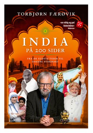 India på 200 sider 9788248929338 Torbjørn Færøvik Brukte bøker