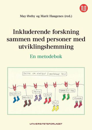 Inkluderende forskning sammen med personer med utviklingshemming 9788215031293  Brukte bøker