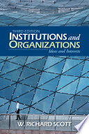 Institutions and Organizations 9781412950909 W. Richard Scott Brukte bøker