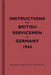 Instructions for British Servicemen in Germany 1944 9781851243518 Bodleian Library Brukte bøker
