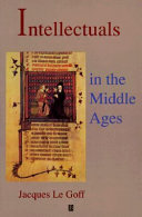Intellectuals in the Middle Ages 9780631185192 Jacques Le Goff Brukte bøker