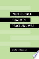 Intelligence Power in Peace and War 9780521566360 Michael Herman Brukte bøker