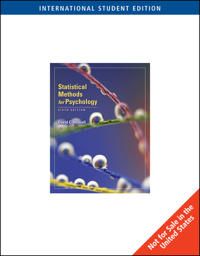 Intl Std Ed-Statistical Methods for Psychology 9780495093619 David Howell Brukte bøker