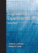 Introduction to Engineering Experimentation 9780130658449 Anthony J. Wheeler Ahmad R. Ganji Brukte bøker
