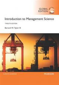 Introduction to Management Science, Global Edition 9781292092911 Bernard W. Taylor Brukte bøker