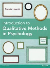 Introduction to Qualitative Methods in Psychology 9780273770060 Dennis Howitt Brukte bøker