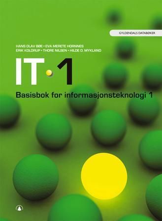 IT 1 9788205370906 Hans Olav Bøe Eva Merete Hornnes Hilde O. Mykland Tom Heine Nätt Brukte bøker