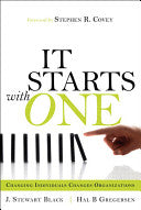 It Starts with One 9780132319843 Hal B. Gregersen J. Stewart Black Brukte bøker