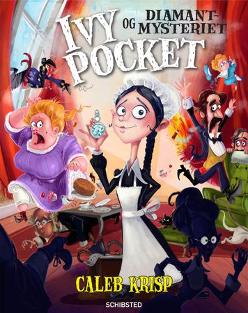 Ivy Pocket og diamantmysteriet 9788251684767 Caleb Krisp Brukte bøker