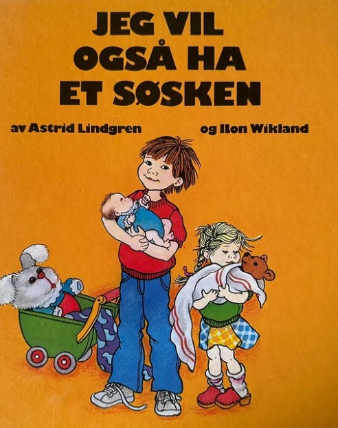 Jeg vil også ha et søsken (Innbundet)
