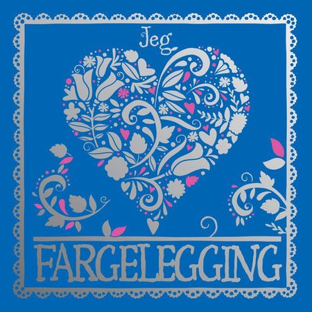 Jeg elsker fargelegging 9788283430097  Brukte bøker