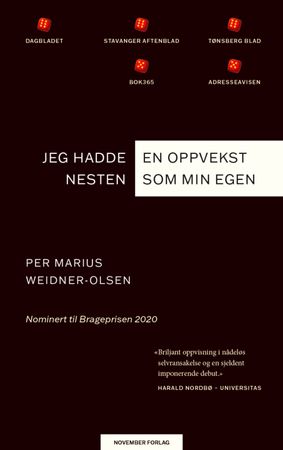 Jeg hadde en oppvekst nesten som min egen 9788230348215 Per Marius Weidner-Olsen Brukte bøker