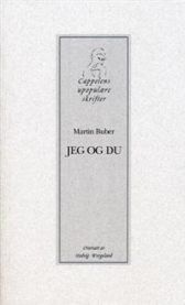 Jeg og du 9788202123949 Martin Buber Brukte bøker