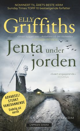 Jenta under jorden 9788202833589 Elly Griffiths Brukte bøker