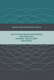 John E. Freund's Mathematical Statistics with Applications 9781292025001 Marylees Miller Irwin Miller Brukte bøker