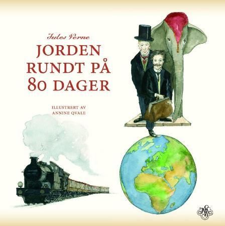 Jorden rundt på 80 dager 9788272014444 Jules Verne Brukte bøker