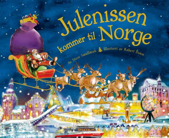 Julenissen kommer til Norge 9788231611295 Steve Smallman Brukte bøker