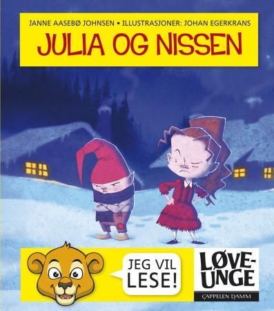 Julia og nissen 9788202363376 Janne Aasebø Johnsen Brukte bøker