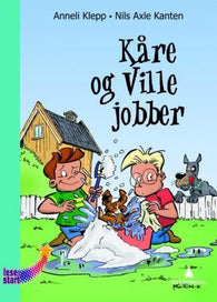 Kåre og Ville jobber 9788205407565 Anneli Klepp Brukte bøker