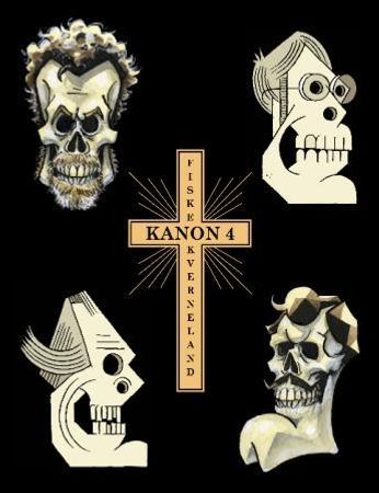 Kanon 4 9788291187983 Lars Fiske Steffen Kverneland Brukte bøker