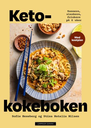 Ketokokeboken 9788202811679 Sofie Hexeberg Stina Natalia Nilsen Brukte bøker