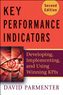 Key Performance Indicators (KPI) 9780470545157 David Parmenter Brukte bøker