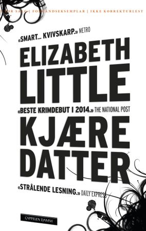 Kjære datter. Leseeksemplar til bokhandel 9788202483364 Elizabeth Little Brukte bøker