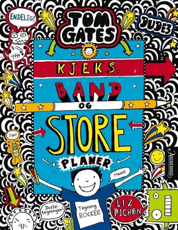 Kjeks, band og store planer 9788203265013 Liz Pichon Brukte bøker