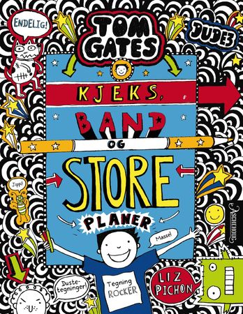 Kjeks, band og store planer 9788203366291 Liz Pichon Brukte bøker