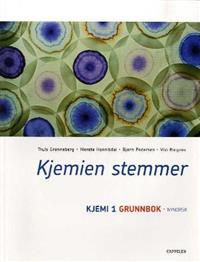Kjemien stemmer: kjemi 1 grunnbok 9788202266318 Bjørn Pedersen Truls Grønneberg Vivi Ringnes Merete Hannisdal Brukte bøker