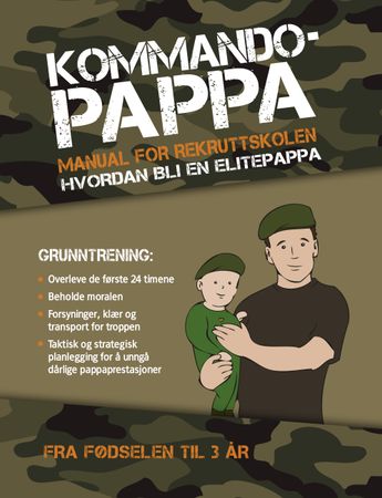 Kommando-pappa 9788234100925 Neil Sinclair Brukte bøker