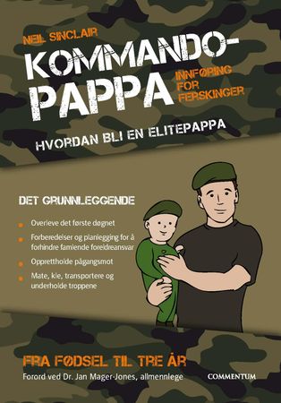 Kommandopappa 9788282332781 Neil Sinclair Brukte bøker