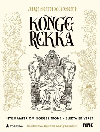 Kongerekka 9788205572874 Are Sende Osen Brukte bøker