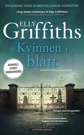 Kvinnen i blått 9788202823030 Elly Griffiths Brukte bøker