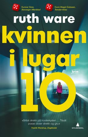 Kvinnen i lugar 10 9788205512153 Ruth Ware Brukte bøker