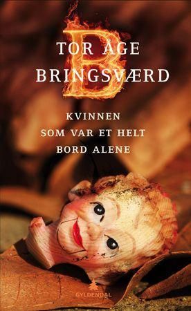 Kvinnen som var et helt bord alene 9788205394902 Tor Åge Bringsværd Brukte bøker