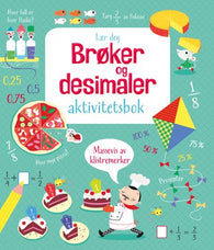 Lær deg brøker og desimaler 9788231613770 Rosie More Brukte bøker