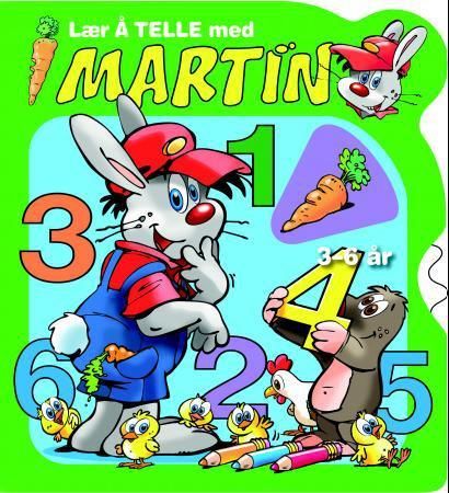Lær å telle med Martin 9788278884140  Brukte bøker