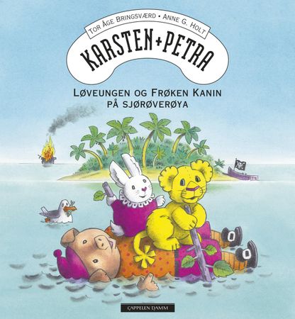 Løveungen og Frøken Kanin på sjørøverøya 9788202506193 Tor Åge Bringsværd Brukte bøker