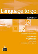Language to Go Elementary Teacher's Resource Book 9780582404144 Simon Le Maistre Carina Lewis Brukte bøker