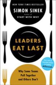Leaders Eat Last: Why Some Teams Pull Together and Others Don\'t 9781591848011 Simon Sinek Brukte bøker