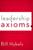 Leadership Axioms 9780310495963 Bill Hybels Brukte bøker