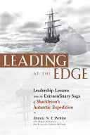 Leading at the Edge 9780814405437 Dennis N. T. Perkins Margaret P. Holtman Paul R. Kessler Catherine McCarthy Brukte bøker