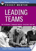 Leading Teams 9781422101841 Harvard Business School Press Brukte bøker